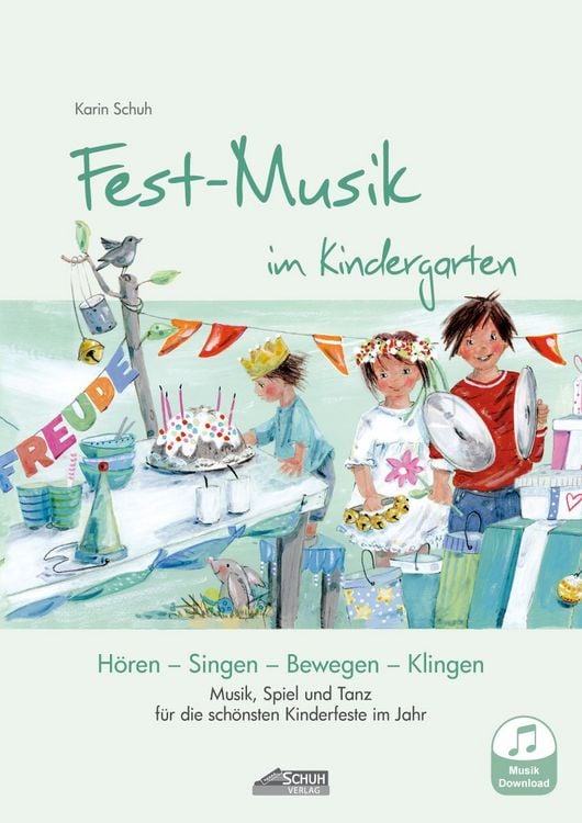 Produktbild: Festmusik im Kindergarten (inkl. Musik-Download)