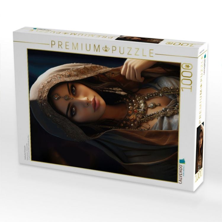 Produktbild: CALVENDO Puzzle Arabische Prinzessin | 1000 Teile Lege-Gr&ouml;&szlig;e 64x48cm Foto-Puzzle f&uuml;r gl&uuml;ckliche Stunden