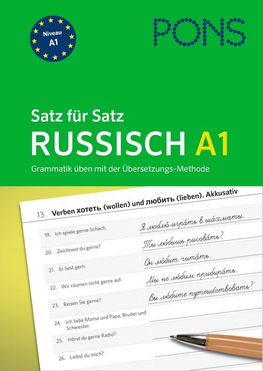 Produktbild: PONS Satz f&uuml;r Satz Russisch A1