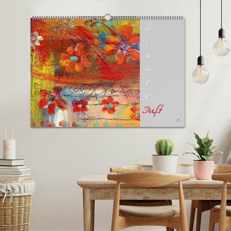 Produktbild: Blumenduft (Wandkalender 2026 DIN A2 quer), CALVENDO Monatskalender
