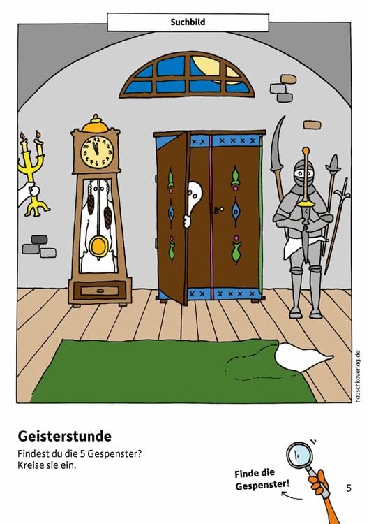 Produktbild: Vorschulblock ab 5 Jahre für Junge und Mädchen - Konzentration und Wahrnehmung