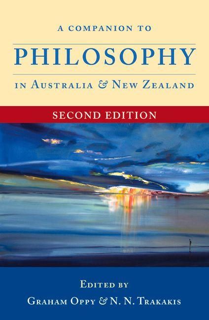 Produktbild: A Companion to Philosophy in Australia and New Zealand (Second Edition)