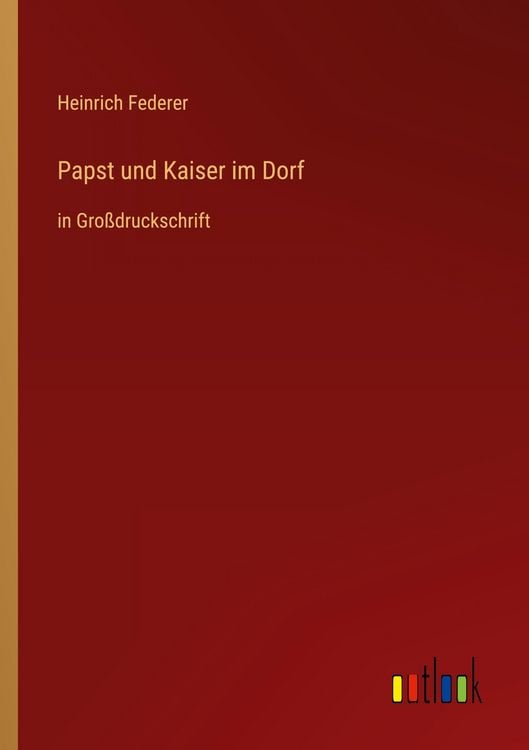 Produktbild: Papst und Kaiser im Dorf