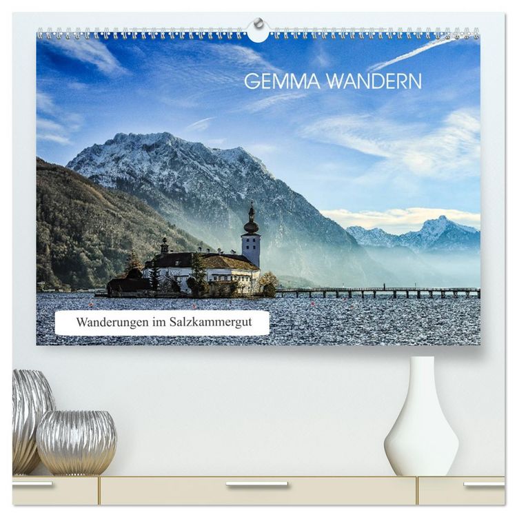 Produktbild: Gemma wandern - Wanderungen im Salzkammergut (hochwertiger Premium Wandkalender 2026 DIN A2 quer), Kunstdruck in Hochglanz