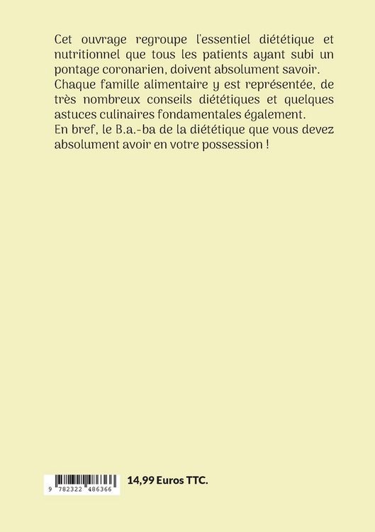 Produktbild: Le b.a.-ba de la di&eacute;t&eacute;tique apr&egrave;s un pontage coronarien.