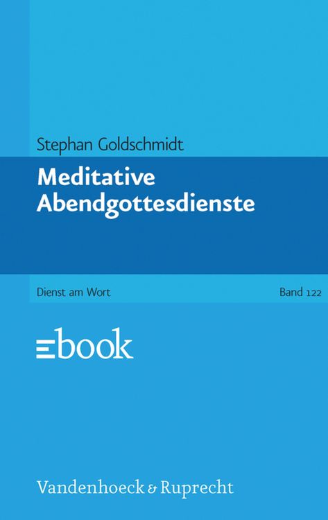 Produktbild: Meditative Abendgottesdienste