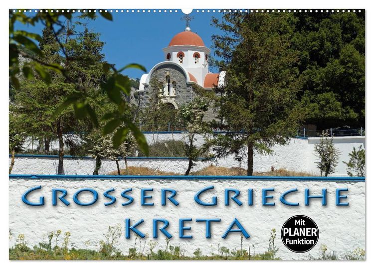 Produktbild: Gro&szlig;er Grieche Kreta (Wandkalender 2026 DIN A2 quer), CALVENDO Monatskalender