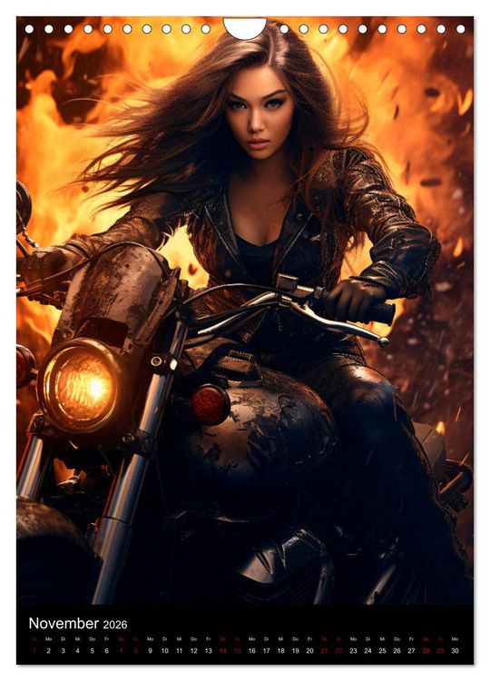 Produktbild: Riding Beauties (Wandkalender 2026 DIN A4 hoch), CALVENDO Monatskalender