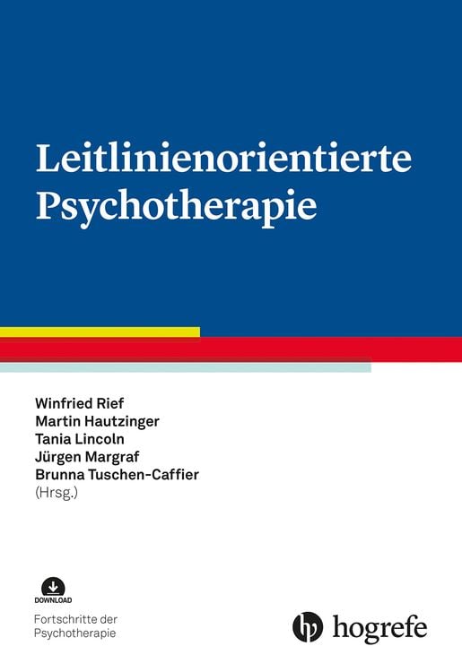 Bild vom Artikel Leitlinienorientierte Psychotherapie vom Autor Winfried Rief