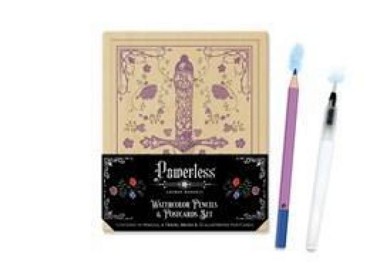Produktbild: Lauren Roberts: Powerless Watercolor Pencils and Postcards Set