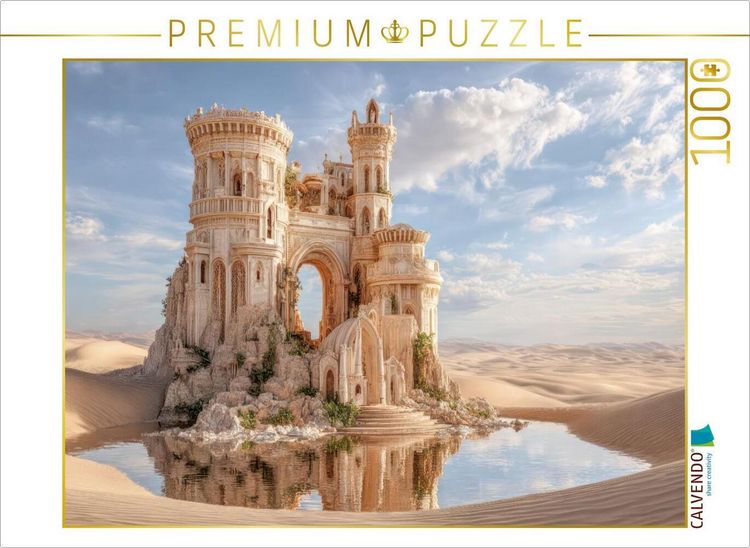 Produktbild: CALVENDO Puzzle M&auml;rchenschl&ouml;sser | 1000 Teile Lege-Gr&ouml;&szlig;e 64x48cm Foto-Puzzle f&uuml;r gl&uuml;ckliche Stunden