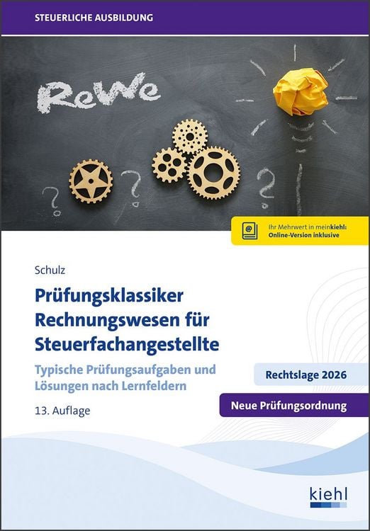 Produktbild: Pr&uuml;fungsklassiker Rechnungswesen f&uuml;r Steuerfachangestellte