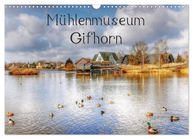 Produktbild: M&uuml;hlenmuseum Gifhorn (Wandkalender 2026 DIN A3 quer), CALVENDO Monatskalender