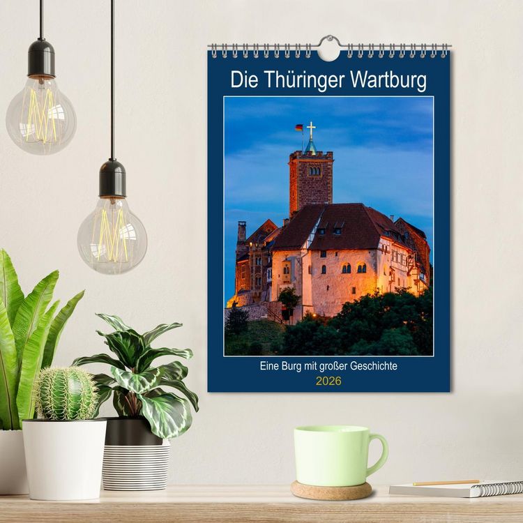 Produktbild: Die Th&uuml;ringer Wartburg (Wandkalender 2026 DIN A4 hoch), CALVENDO Monatskalender