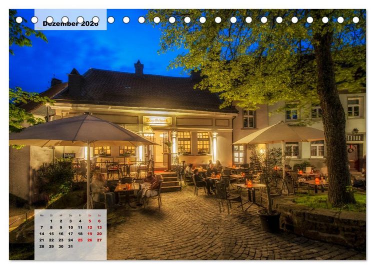 Produktbild: L&uuml;denscheid - Die Altstadt 2026 (Tischkalender 2026 DIN A5 quer), CALVENDO Monatskalender