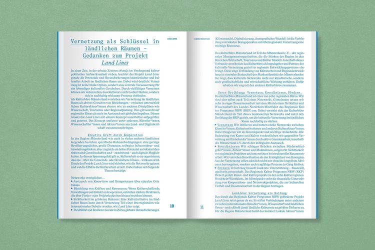Produktbild: Land Lines. Kultur in l&auml;ndlichen R&auml;umen