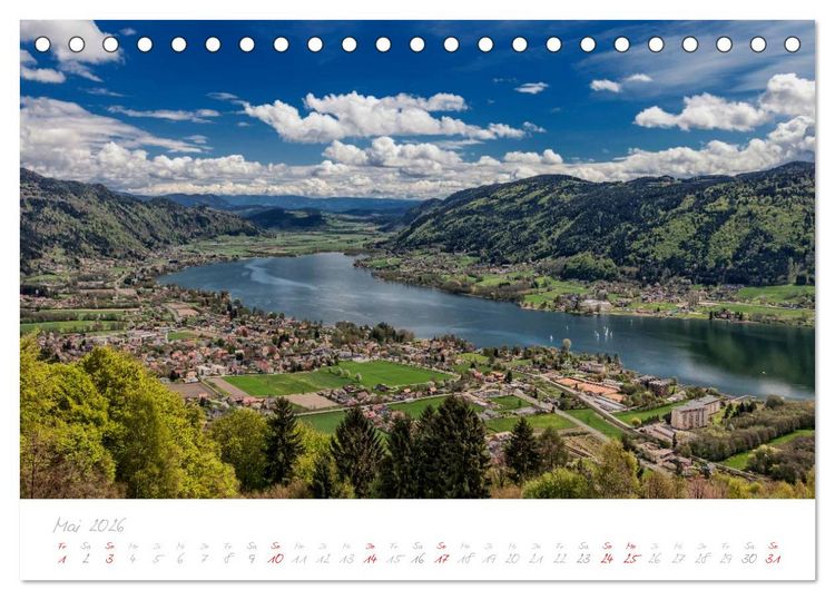 Produktbild: Im S&uuml;den von &Ouml;sterreich (Tischkalender 2026 DIN A5 quer), CALVENDO Monatskalender