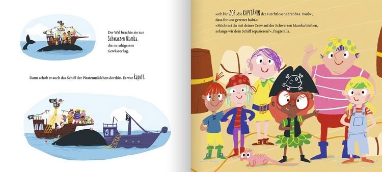 Produktbild: Ella Piratella und die furchtlosen Piranhas