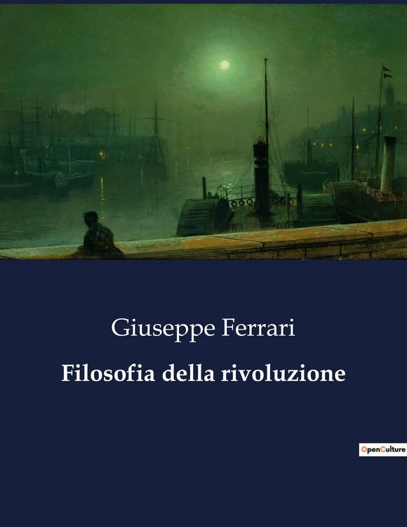 Produktbild: Filosofia della rivoluzione