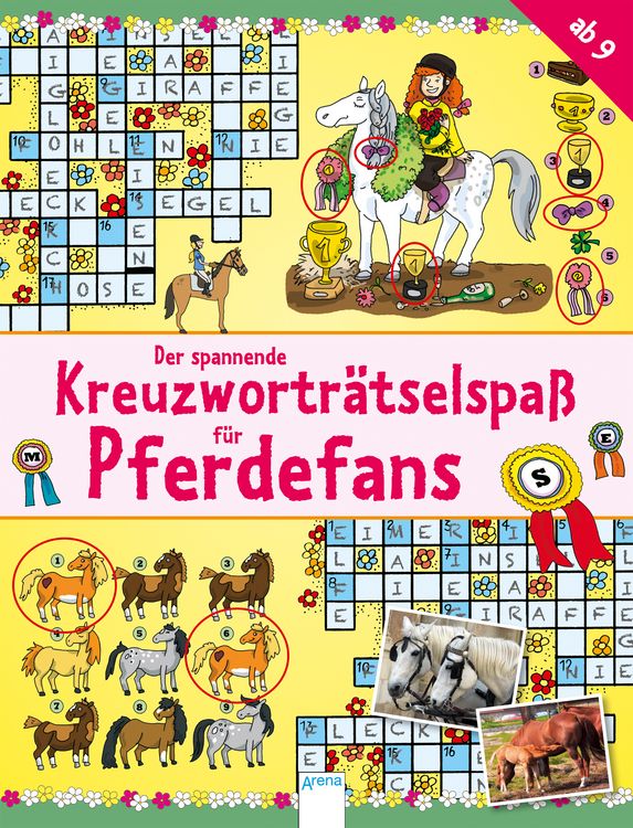 Produktbild: Der spannende Kreuzwortr&auml;tselspa&szlig; f&uuml;r Pferdefans