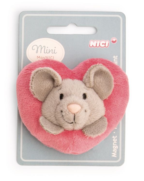 Produktbild: NICI - Mini MagNICI Maus mit Herz 7cm an Header Karte