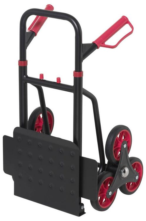 Produktbild: TOOLCRAFT TO-9650166 Treppenkarre klappbar, h&ouml;henverstellbar Stahl Traglast (max.): 150kg