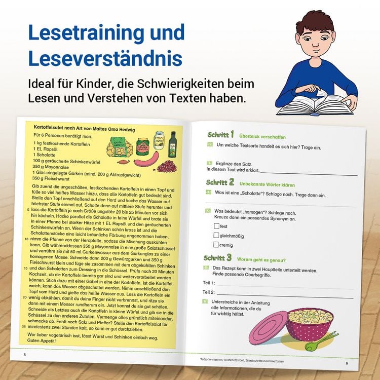 Produktbild: Das &Uuml;bungsheft Lesen 7