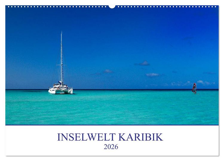 Produktbild: Inselwelt Karibik (Wandkalender 2026 DIN A2 quer), CALVENDO Monatskalender