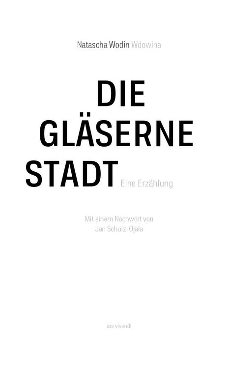 Produktbild: Die gl&auml;serne Stadt
