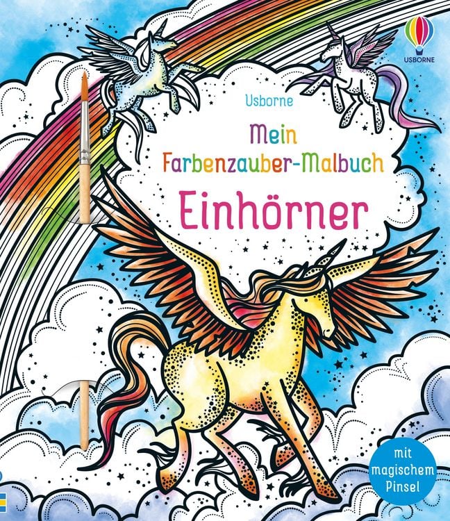 Produktbild: Mein Farbenzauber-Malbuch: Einh&ouml;rner