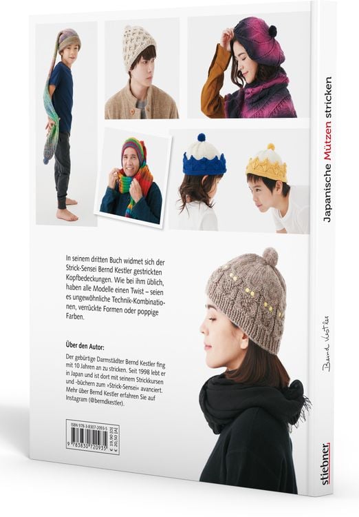 Produktbild: Japanische Mützen stricken. 48 neue Projekte vom Strick-Sensei