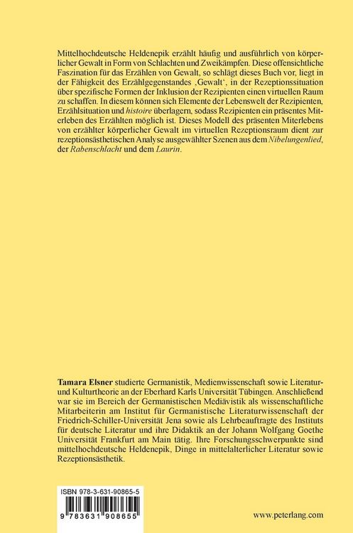 Produktbild: Gewalt und virtuelle R&auml;ume in mittelhochdeutscher Heldenepik
