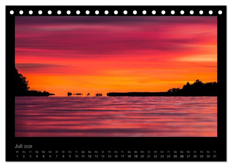 Produktbild: Finnland - Faszination S&uuml;dwesten (Tischkalender 2026 DIN A5 quer), CALVENDO Monatskalender