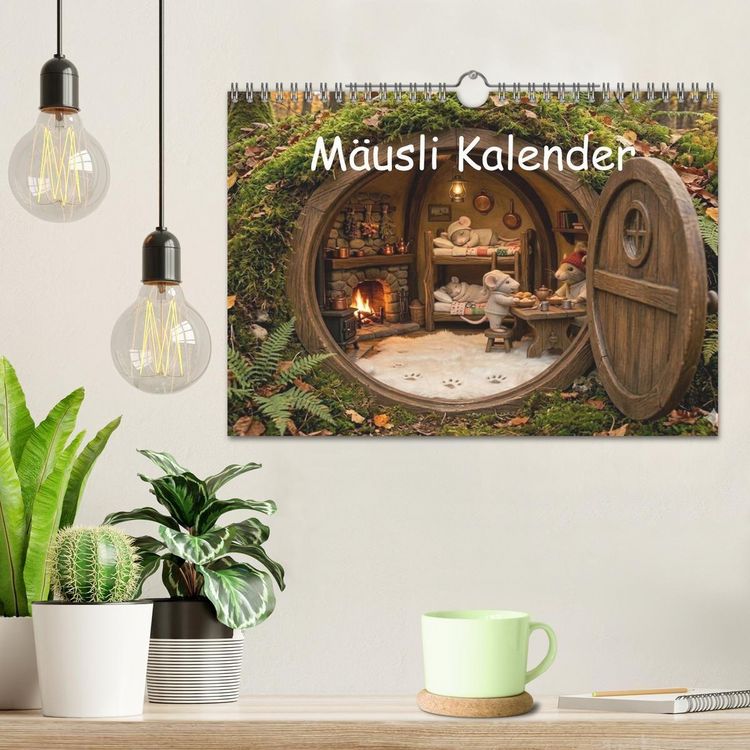 Produktbild: M&auml;usli Kalender (Wandkalender 2027 DIN A4 quer), CALVENDO Monatskalender