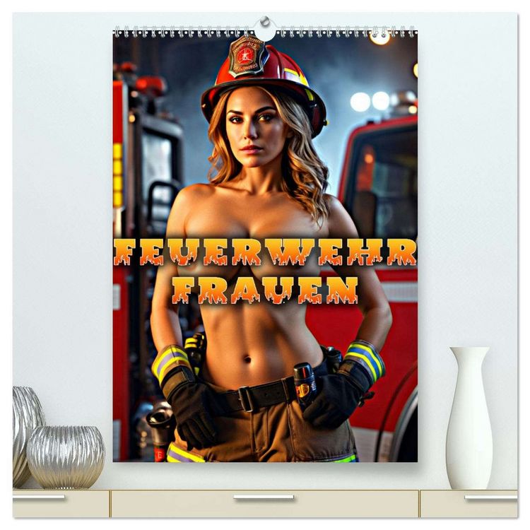 Produktbild: Hei&szlig;e Heldinnen - St&auml;rke und Hingabe (hochwertiger Premium Wandkalender 2026 DIN A2 hoch), Kunstdruck in Hochglanz