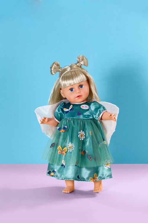 Produktbild: BABY born Feenkleid mit Fl&uuml;geln 43cm