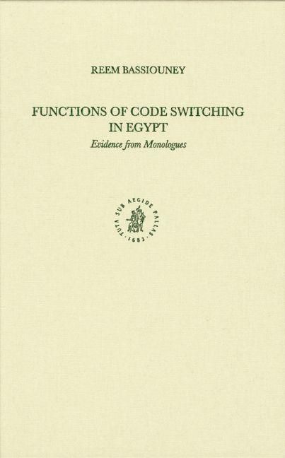 Produktbild: Functions of Code Switching in Egypt