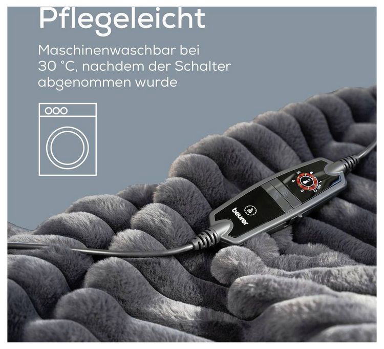Produktbild: Beurer HD 82 Stockholm Heizdecke Grau