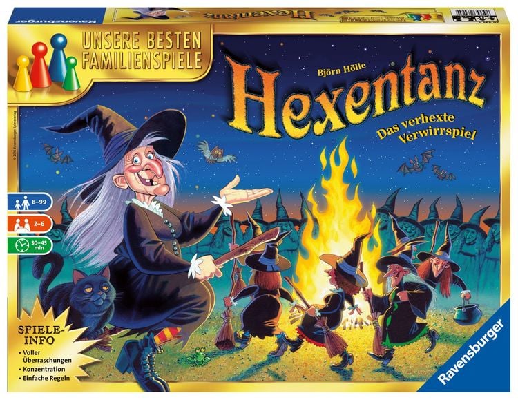 Produktbild: Hexentanz - Gesellschaftsspiel & Brettspiel ab 8 Jahre
