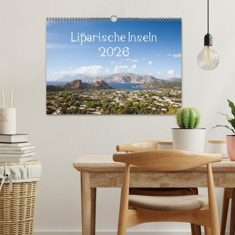 Produktbild: Liparische Inseln (Wandkalender 2026 DIN A3 quer), CALVENDO Monatskalender