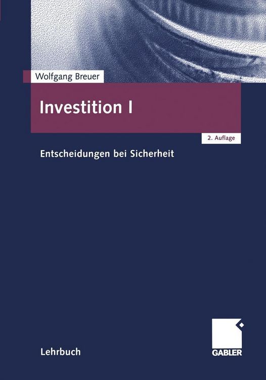 Produktbild: Investition I