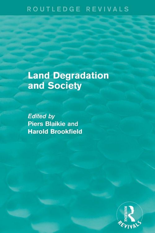 Produktbild: Land Degradation and Society