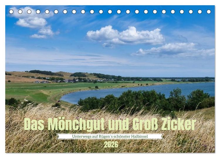 Produktbild: Das M&ouml;nchgut und Gro&szlig; Zicker (Tischkalender 2026 DIN A5 quer), CALVENDO Monatskalender