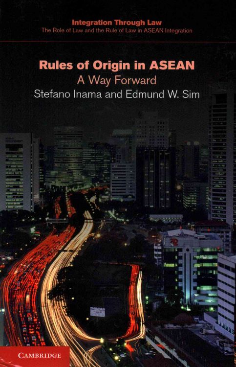 Produktbild: Rules of Origin in ASEAN