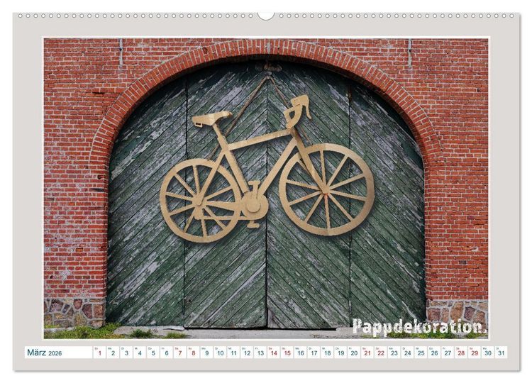 Produktbild: Das Fahrrad als ... (hochwertiger Premium Wandkalender 2026 DIN A2 quer), Kunstdruck in Hochglanz