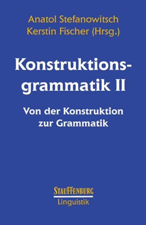 Produktbild: Konstruktionsgrammatik II