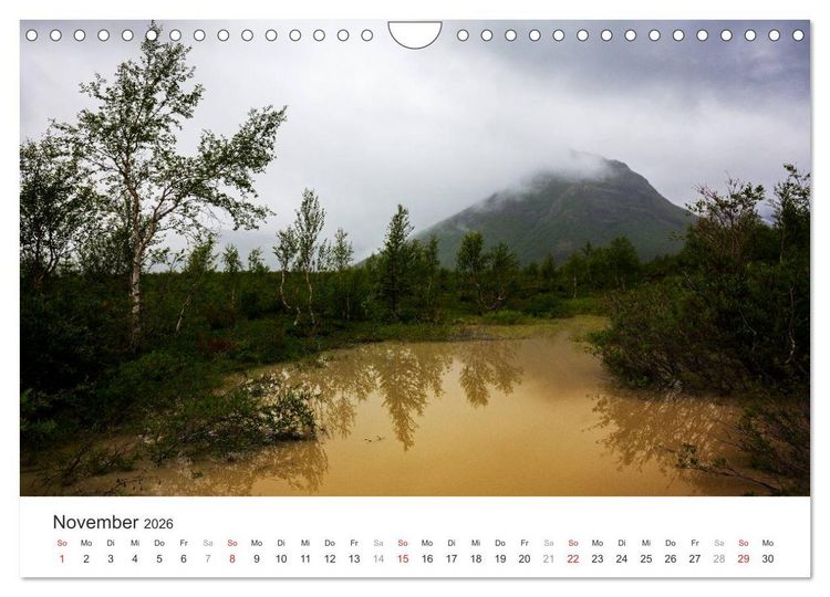 Produktbild: Russlands Norden 2026 (Wandkalender 2026 DIN A4 quer), CALVENDO Monatskalender