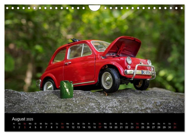 Produktbild: Mit der Knutschkugel auf Reisen (Wandkalender 2025 DIN A4 quer), CALVENDO Monatskalender