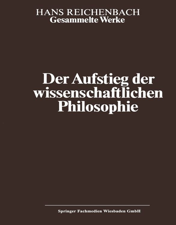 Produktbild: Der Aufstieg der wissenschaftlichen Philosophie