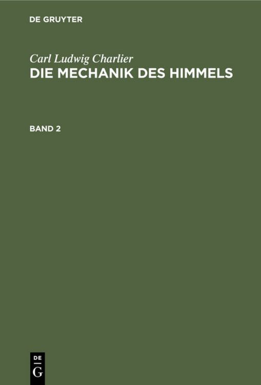 Produktbild: Die Mechanik des Himmels. Band 2